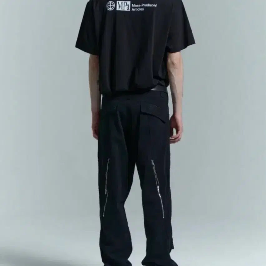 [BUNJANG] Plastic Product Wave Zipper Pants / 플라스틱프로덕트웨이브지퍼팬츠
