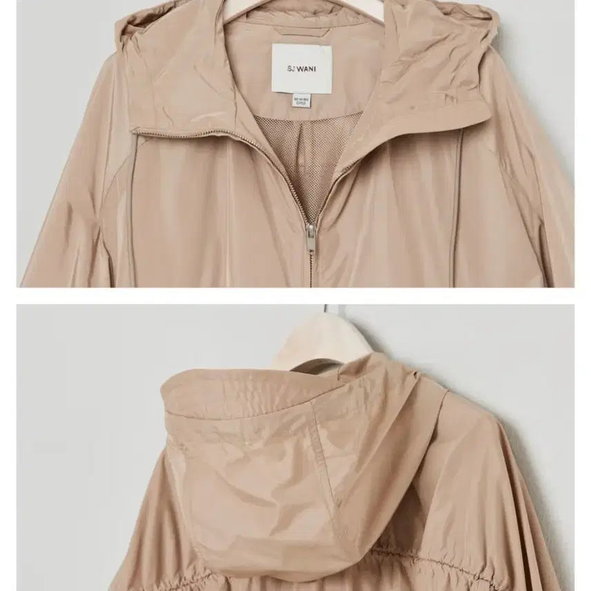 [SOLD OUT] SJ WANI 후드 롱 코트 베이지