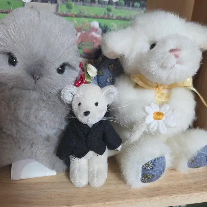 [BUNJANG] Boysbear Miniature Tuxedo Mouse Figurine / 보이즈베어 초미니 턱시도 쥐  신사 쥐