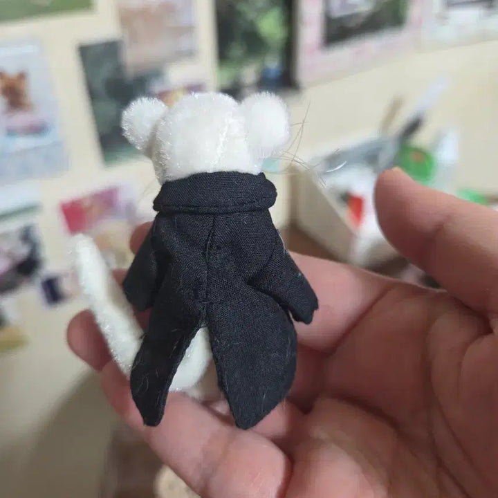 [BUNJANG] Boysbear Miniature Tuxedo Mouse Figurine / 보이즈베어 초미니 턱시도 쥐  신사 쥐