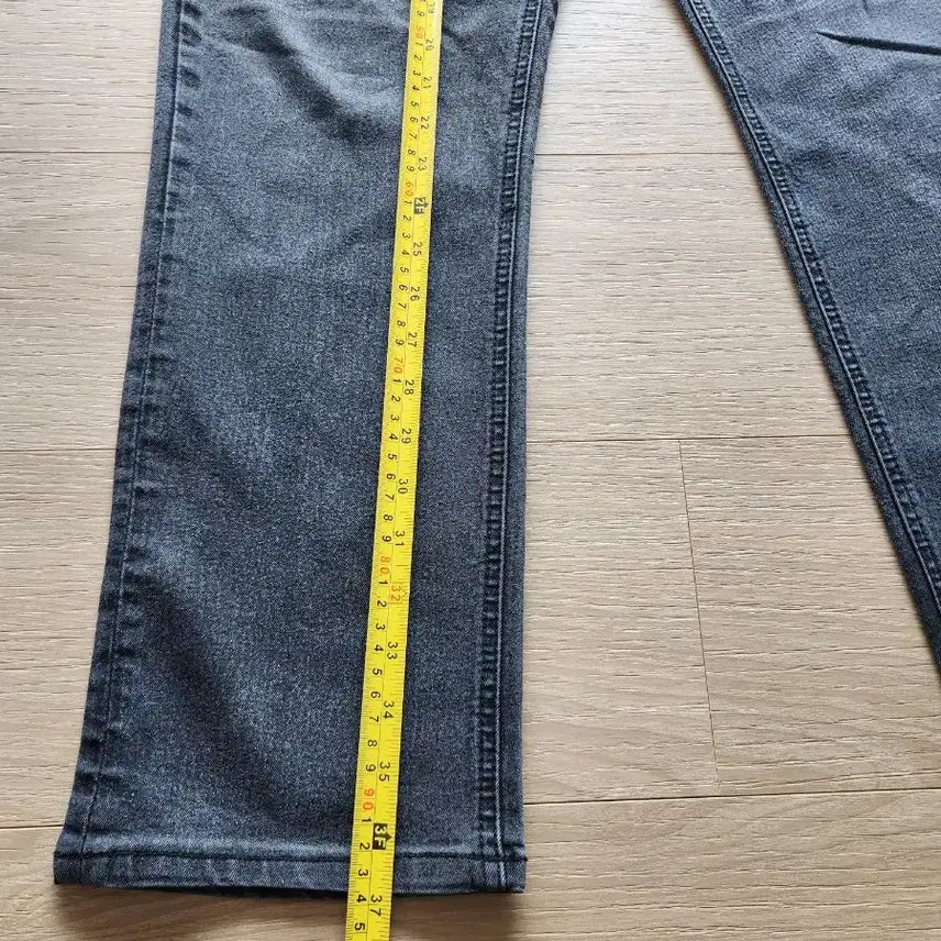 [BUNJANG] Used Black Denim Jeans 32 / GET USED 흑청 데님 청바지 82cm 32