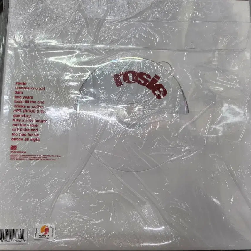 [SOLD OUT] 로제 싱글 앨범 R 키트 미개봉