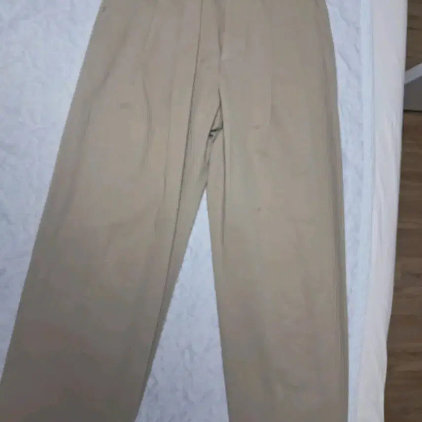 [BUNJANG] Known Wide Chino Pants Khaki Beige / 노운 와이드 치노팬츠 카키베이지 판매합니다