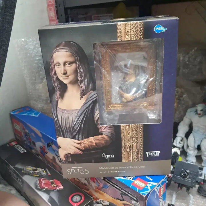 [BUNJANG] Figma Leonardo da Vinci Mona Lisa Figure / 피그마테이블 모나리자 미술관 피규어 팝니다