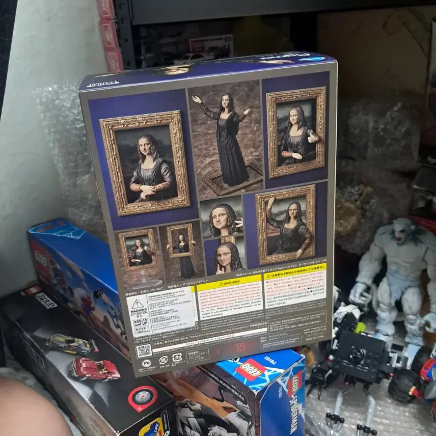 [BUNJANG] Figma Leonardo da Vinci Mona Lisa Figure / 피그마테이블 모나리자 미술관 피규어 팝니다