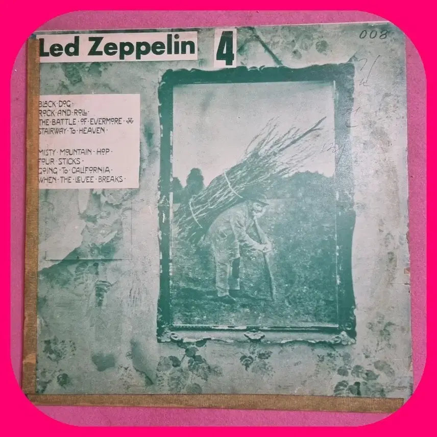 [SOLD OUT] 레드 제플린 Led Zeppelin 빽판 3종
