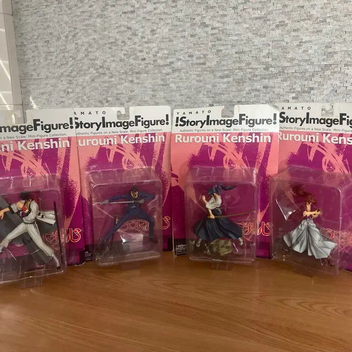 [BUNJANG] Yamato Rurouni Kenshin Story Image Figure Set of 4 / 야마토 바람의검신 스토리이미지 피규어 4종