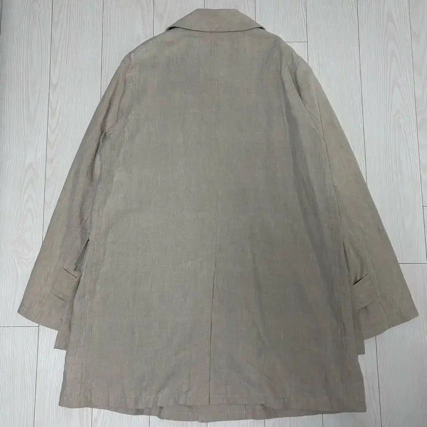 [BUNJANG] Nigel Cabourn Beige Wool Blend Coat / [48] 나이젤카본 코트