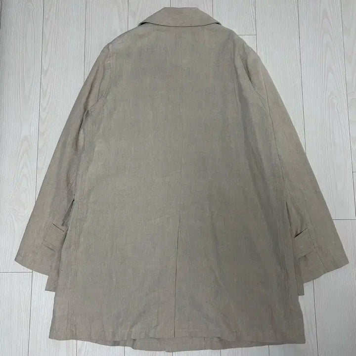 [BUNJANG] Nigel Cabourn Beige Wool Blend Coat / [48] 나이젤카본 코트
