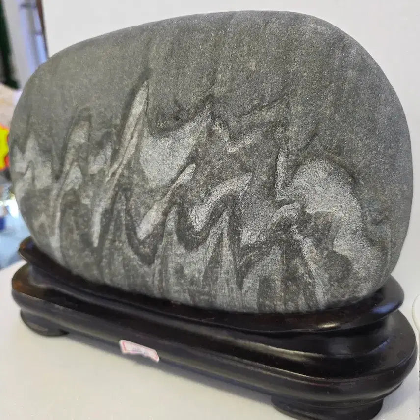 [BUNJANG] Unidentified Gray Wave Stone / 장강(파도석)