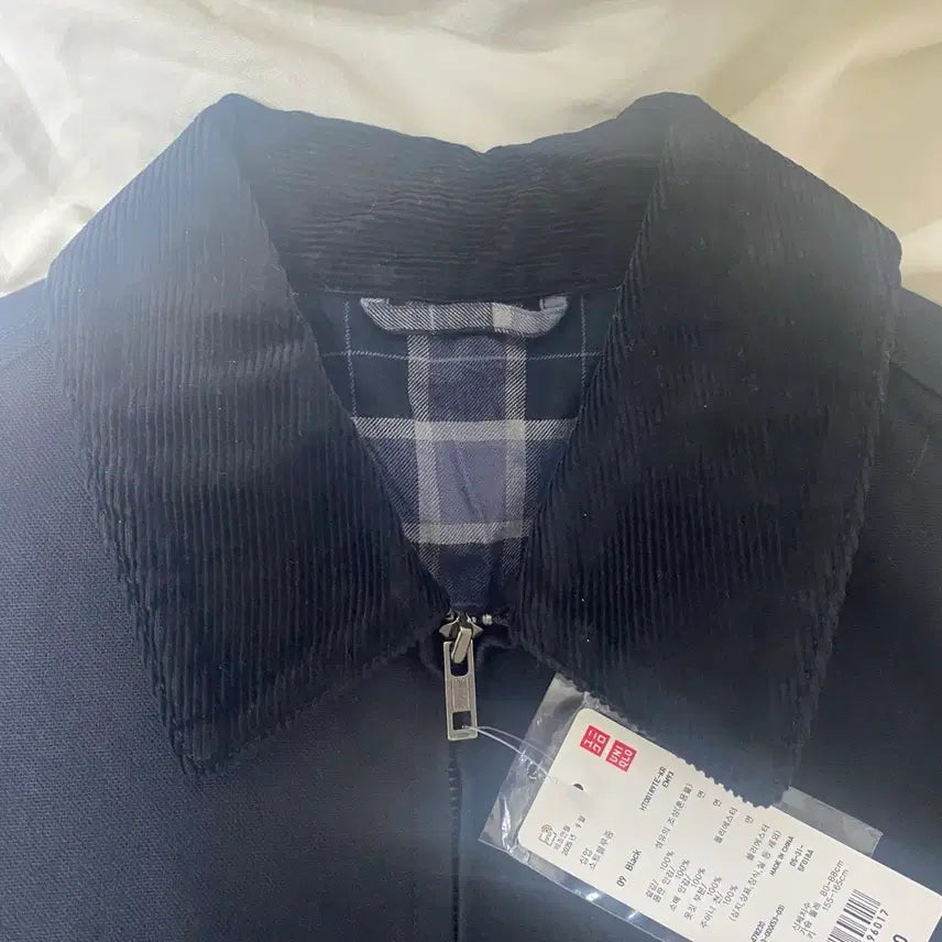 [BUNJANG] Uniqlo Blouson Jacket Black / 유니클로 블루종 블랙