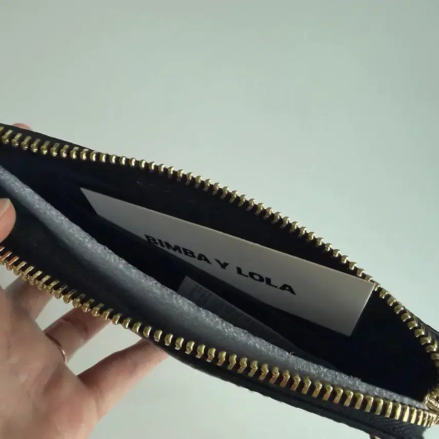 [BUNJANG] Bimba Y Lola Leather Card Wallet Pouch / 빔바이롤라 소가죽 카드 지갑 파우치