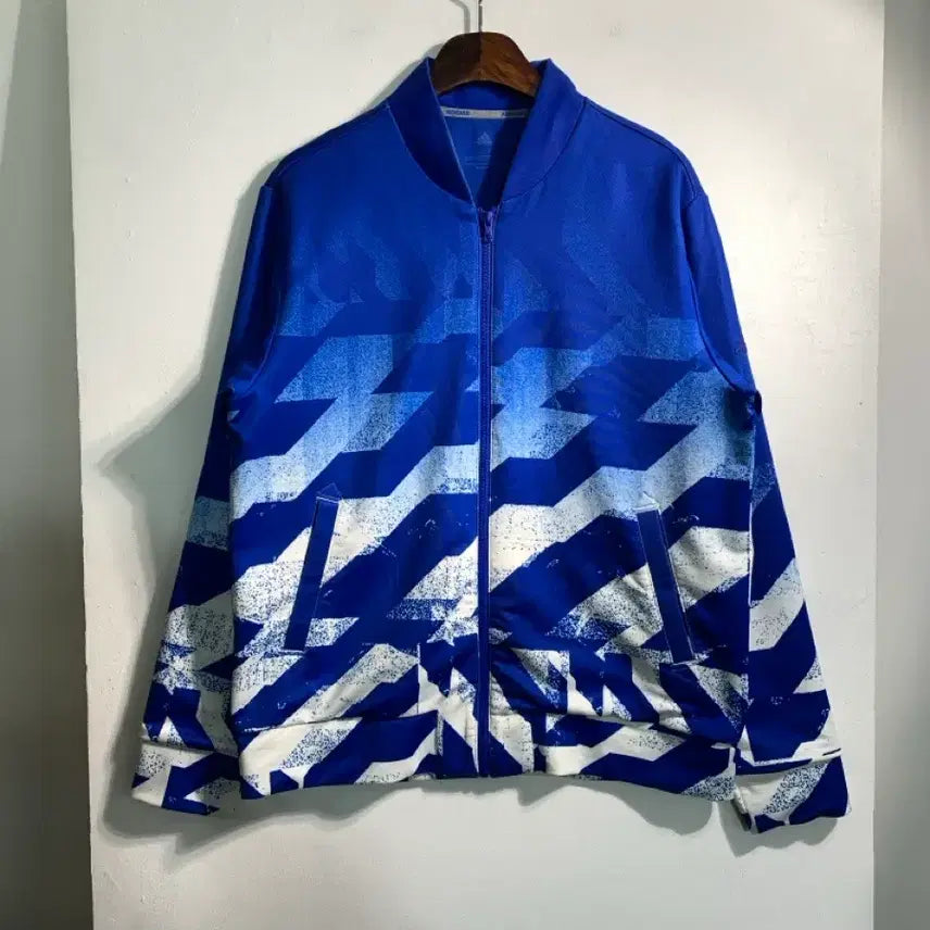 [BUNJANG] Adidas Blue Track Jacket / 만원샵) adidas 아디다스 져지 블루 C153