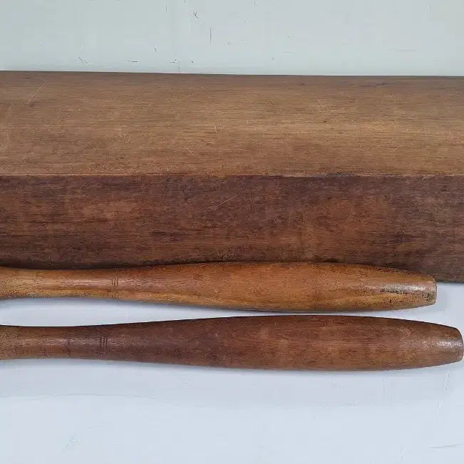 [BUNJANG] Vintage Boxwood Dodging Mallet / 근대사 수집 자료 옛날 민속품 박달나무 다듬이 방망이