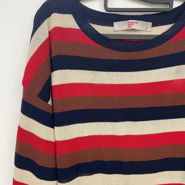 [BUNJANG] 8 Seconds Striped Knit Sweater / 에잇세컨즈 니트 FREE