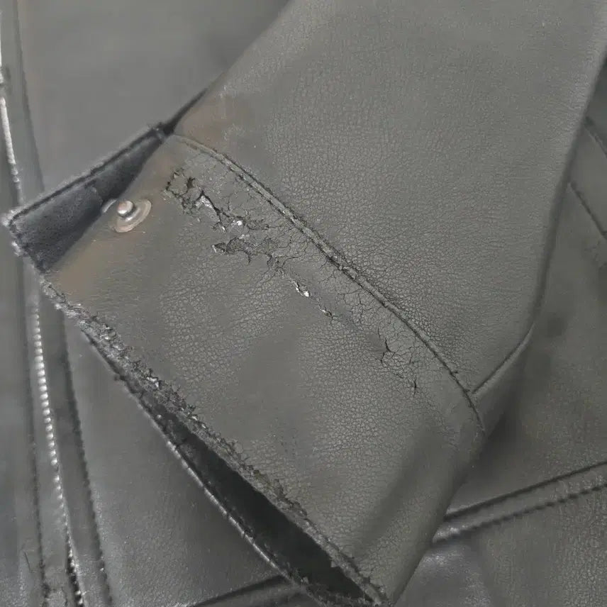 [BUNJANG] Dope Jason Leather Jacket / 도프제이슨 가죽자켓
