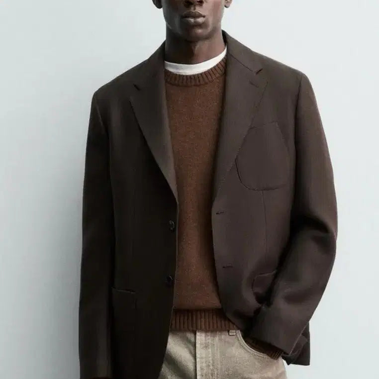 [BUNJANG] ZARA Brown Blazer / 자라 브라운 블레이저