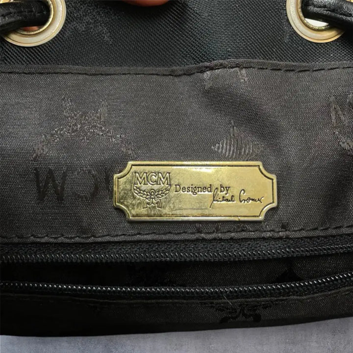 [BUNJANG] MCM Monogram Pocket Backpack / 엠씨엠 Mcm 블랙 모노그램 포켓 백팩
