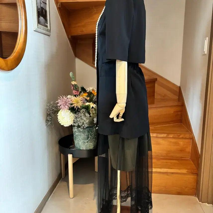 [BUNJANG] Merry Honc Black Jacket / Merry honc
