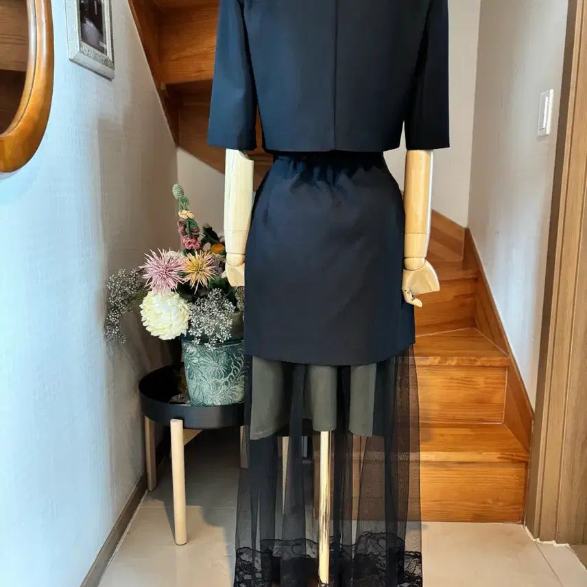 [BUNJANG] Merry Honc Black Jacket / Merry honc