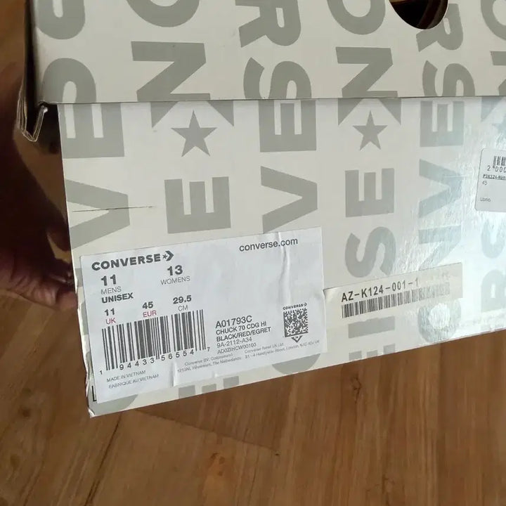 [BUNJANG] Converse Comme des Garcons Play High-Top Sneakers / 컨버스 꼼데가르송 플레이 하이탑