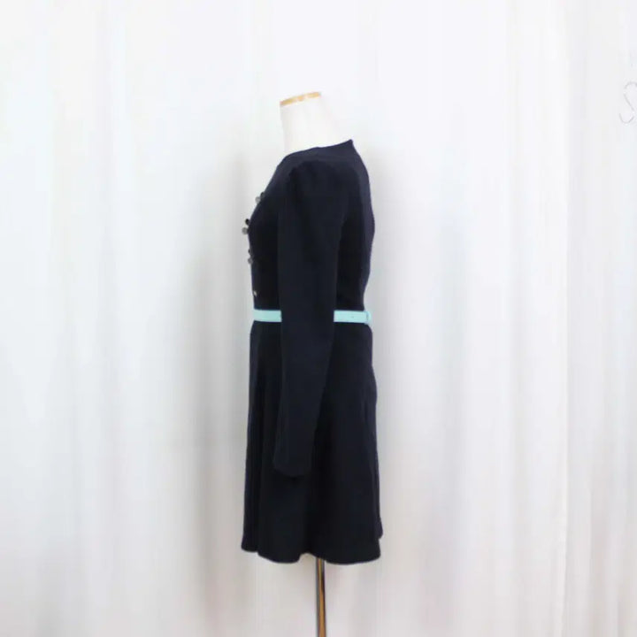 [BUNJANG] SATIN Navy Dress / [정품] 샤틴(SATIN) 여성 캐주얼 하객룩 원피스 상상샵