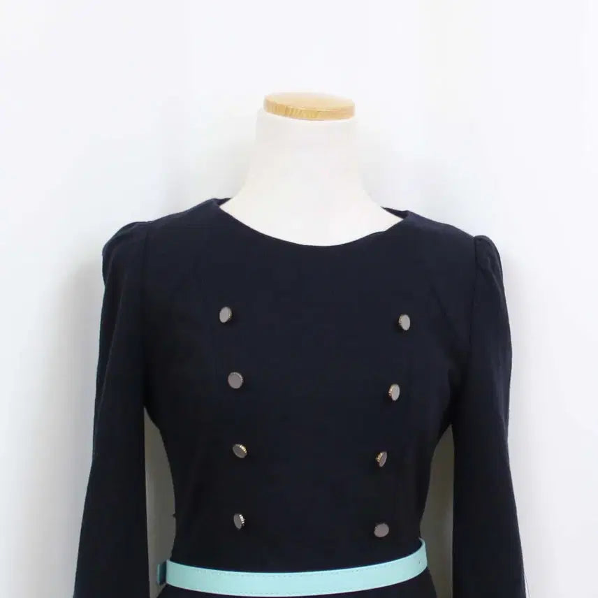 [BUNJANG] SATIN Navy Dress / [정품] 샤틴(SATIN) 여성 캐주얼 하객룩 원피스 상상샵