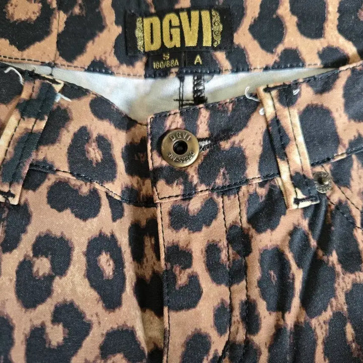 [BUNJANG] DGVI Leopard Print Skinny Pants / DGVI 레오파드 여성스키니 (무료배송)
