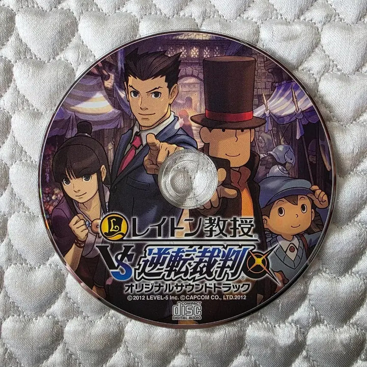 [BUNJANG] Professor Layton vs. Phoenix Wright: Ace Attorney Original Soundtrack / 레이튼교수VS역전재판 오리지널 사운드트랙