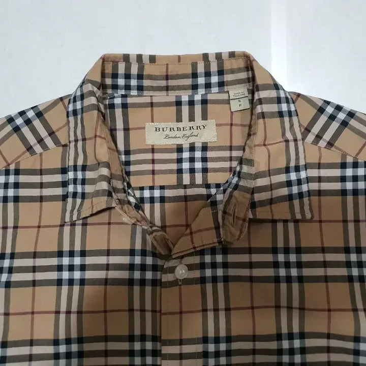 [BUNJANG] Burberry London Check Cotton Shirt / 버버리 런던 체크 코튼 셔츠 4061811