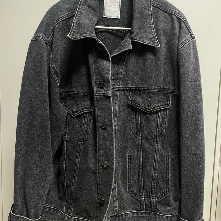 [SOLD OUT] L / 블랙 데님 트러커 자켓