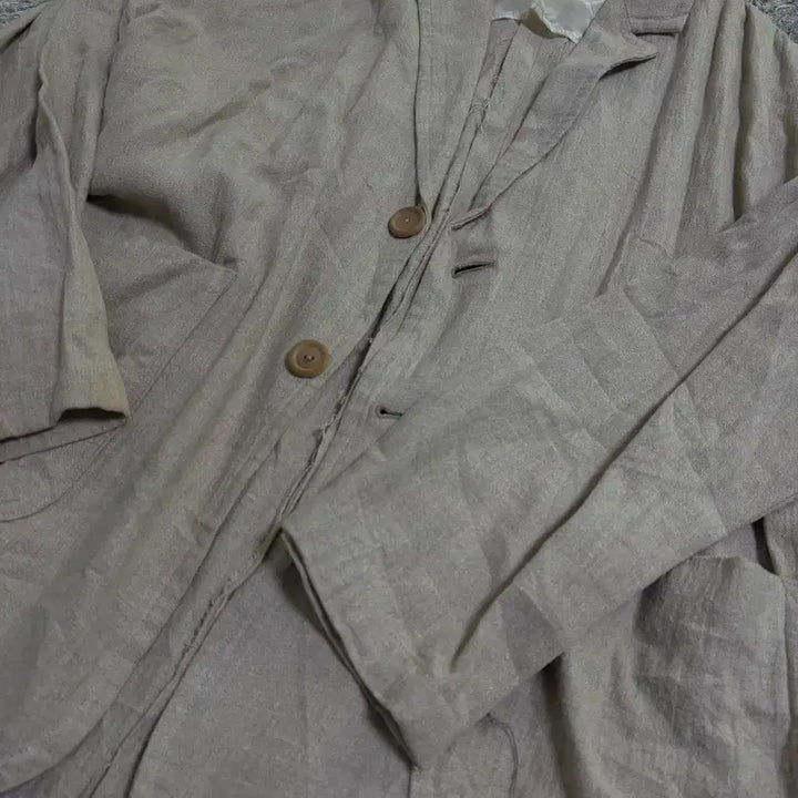 [SOLD OUT] 일본판 수제 린넨100프로 블레이저 사이즈 105-110