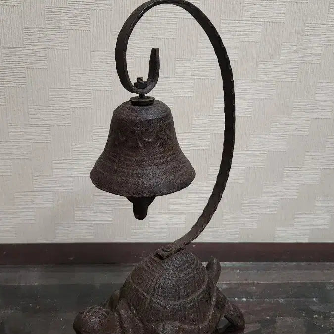 [BUNJANG] Turtle Cast Iron Dinner Bell / 디자인좋은 거북 무쇠종 호출벨