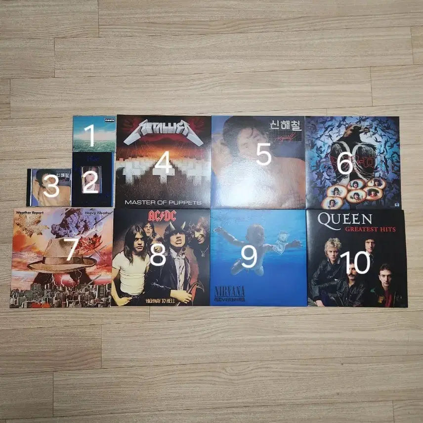 [BUNJANG] Various Artists LP/CD Bundle / 음반(LP, CD) 개별, 묶음 판매 (메탈리카,너바나,퀸,한로로 외)