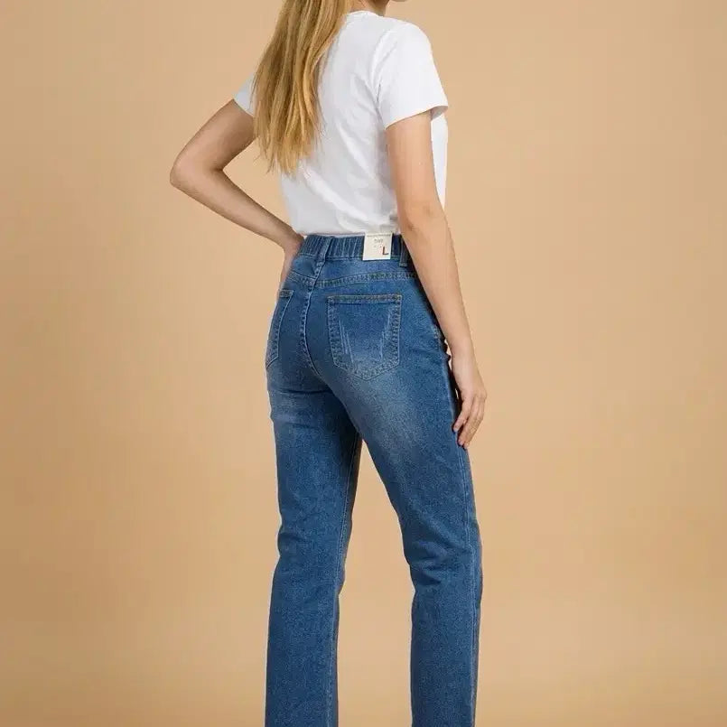 [BUNJANG] Bootcut Denim Jeans / 새상품:) 청바지 부츠컷 데님 프린지진