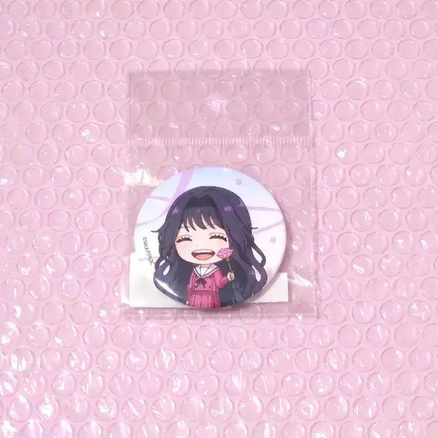 [BUNJANG] Hibana Hana wa Sumiyaka ni Saku Waguri Character Can Badge (Sealed) / (미개봉) 향기로운꽃은늠름하게핀다 와구리 캐릭터 캔뱃지