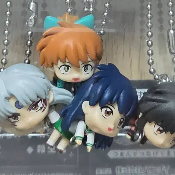 [BUNJANG] Inuyasha Dangling Gacha Full Set Keychain / 이누야샤 대롱 가챠 고리형 전세트 일괄