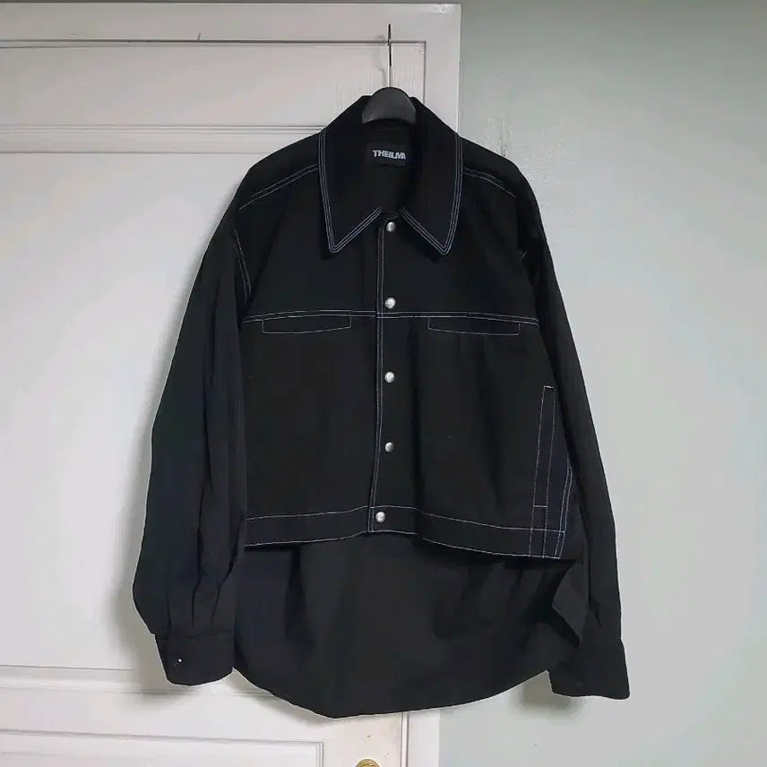 [BUNJANG] Theilma Black Loose Fit Jacket / 더일마 자켓 팔아요