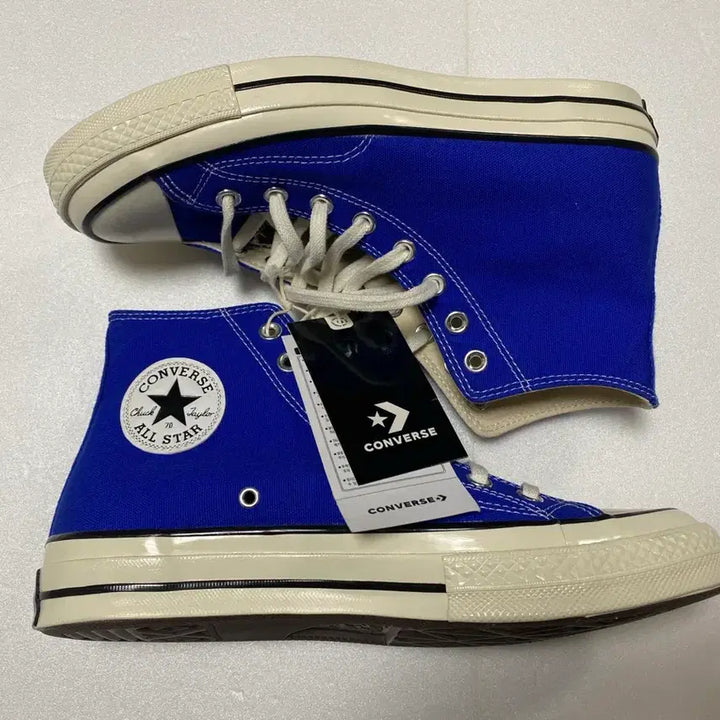 [BUNJANG] Converse Chuck 70 Rush Blue High Sneakers / 컨버스 척70 러쉬블루하이 8(265) 새상품
