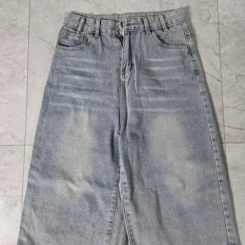 [BUNJANG] Trillion Straight/Bermuda Denim Pants / 트릴리온 스트레이트/버뮤다 데님 팬츠