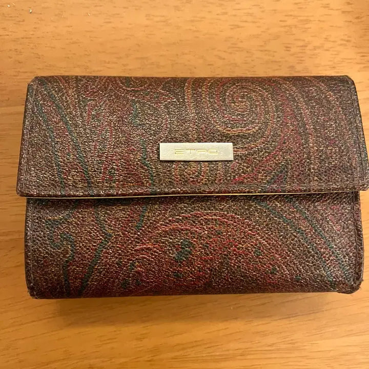[SOLD OUT] Etro 에트로 페이즐리 반지갑