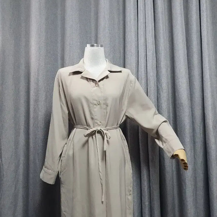 [BUNJANG] Charr Maxi Dress / 차르르 그레이 맥시원피스