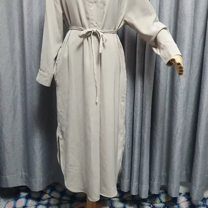 [BUNJANG] Charr Maxi Dress / 차르르 그레이 맥시원피스