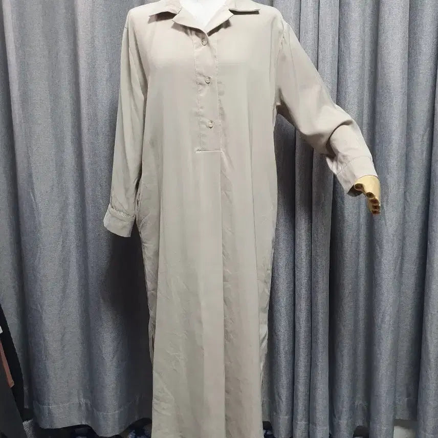 [BUNJANG] Charr Maxi Dress / 차르르 그레이 맥시원피스