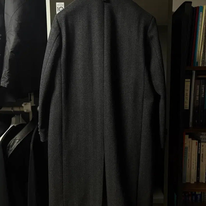 [BUNJANG] Allegri Wool Blend Coat - Charcoal Grey / 알레그리 코트(48, 97) 그레이