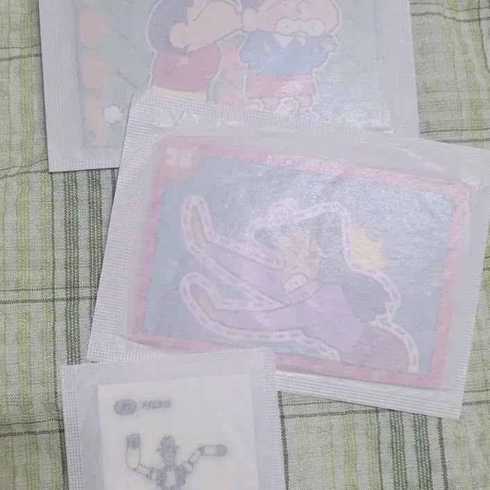 [BUNJANG] Shin-chan Sticker Seal Bundle Set (3 Pieces, Sealed) / 짱구 스티커 씰 미개봉 3개 일괄