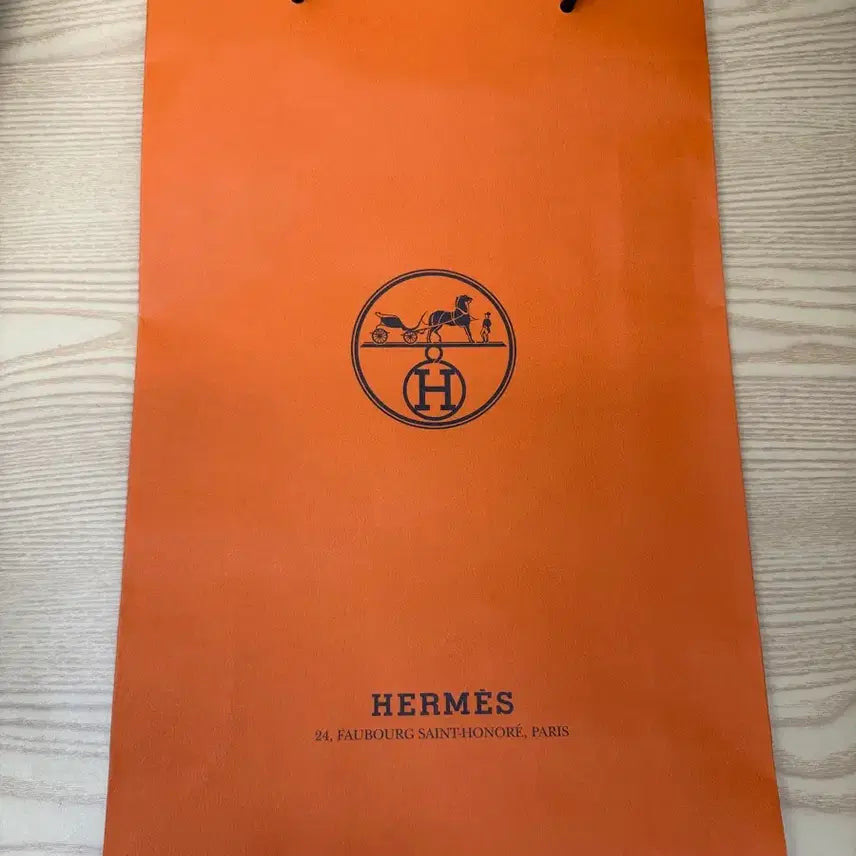 [BUNJANG] Hermès Shopping Bag 23*48*10cm / 에르메스 쇼핑백 사이즈 23*48*10cm