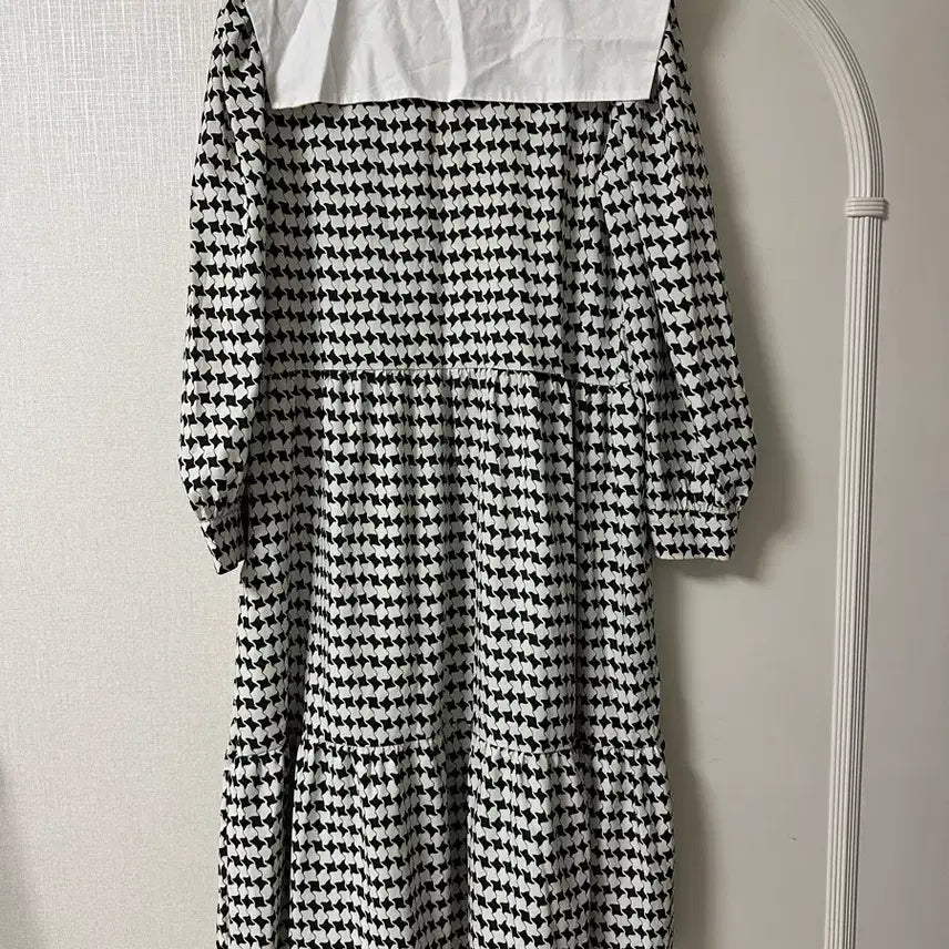 [BUNJANG] Checkered Shirt Dress (Size 66) / 체크 셔츠 원피스 66사이즈