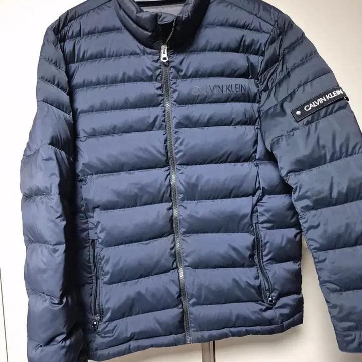 [BUNJANG] Calvin Klein Lightweight Down Padded Jacket / CK(캘빈클라인) 정품 오리털 경량 패딩 100사이즈 판매합니다