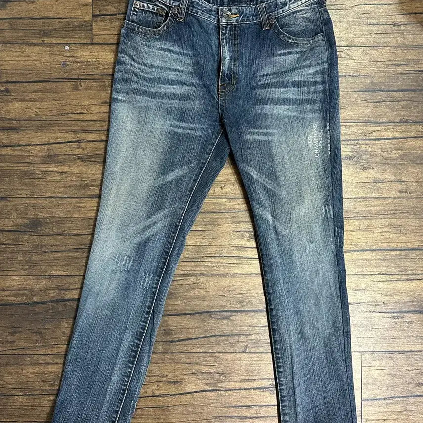 [BUNJANG] BANG BANG UTD CO Washed Denim Jeans / BANG BANG UTD CO 워싱 데님 청바지 34사이즈 빈티지특